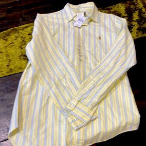 Men’s Ralph Lauren button down dress shirt new with tags